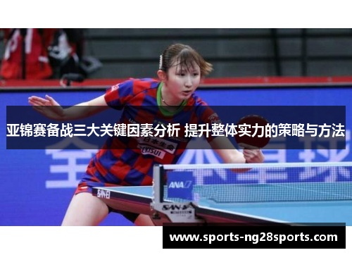 亚锦赛备战三大关键因素分析 提升整体实力的策略与方法