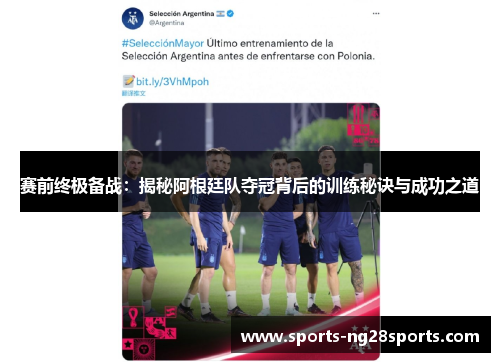 赛前终极备战：揭秘阿根廷队夺冠背后的训练秘诀与成功之道